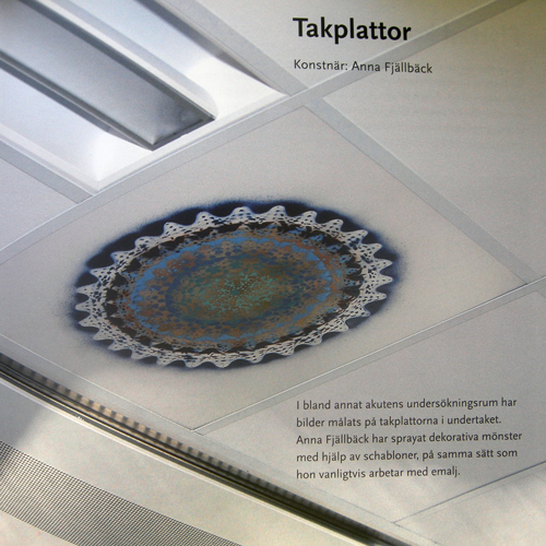 Anna Fjällbäck, takplattor